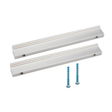Caja con 50 piezas de Jaladera Aluminio 128 mm