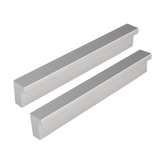 Caja con 50 piezas de Jaladera Aluminio 96 mm