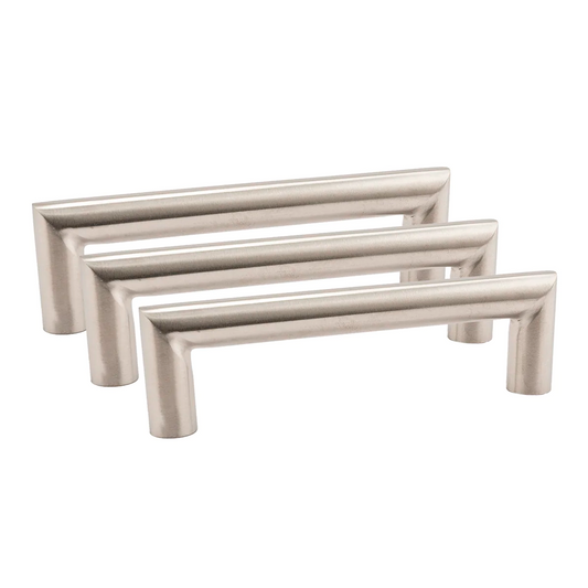 Caja con 50 piezas de Jaladera de Acero Inoxidable 160mm