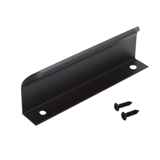 Caja con 25 piezas de Jaladera de Aluminio 120 Negro Mate