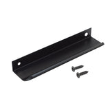 Caja con 25 piezas de Jaladera de Aluminio 150 Negro Mate