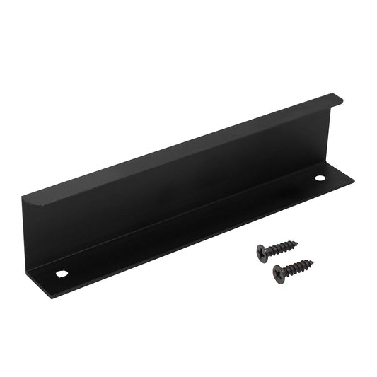 Caja con 25 piezas de Jaladera de Aluminio 150 Negro Mate
