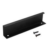 Caja con 25 piezas de Jaladera de Aluminio 150 Negro Mate
