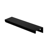 Caja con 25 piezas de Jaladera de Aluminio 150 Negro Mate