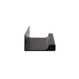 Caja con 25 piezas de Jaladera de Aluminio 120 Negro Mate