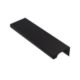 Caja con 25 piezas de Jaladera de Aluminio 120 Negro Mate