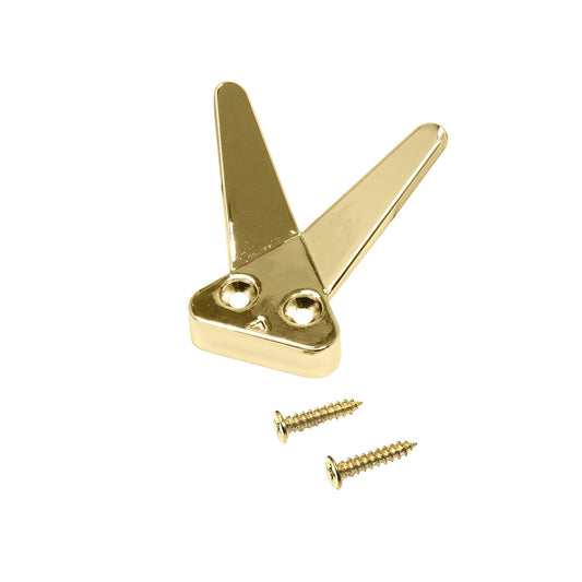 Caja con 25 piezas de Perchero de Aleación de Zinc S-6292 Dorado K
