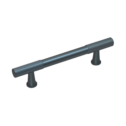 Caja con 25 piezas de Jaladera de Aluminio 96 Gris