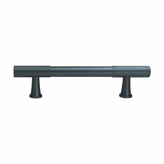 Caja con 25 piezas de Jaladera de Aluminio 96 Gris