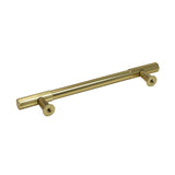 Caja con 25 piezas de Jaladera de Aluminio 128 Dorado
