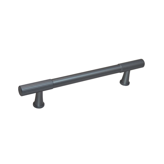 Caja con 25 piezas de Jaladera de Aluminio 128 Gris