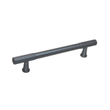 Caja con 25 piezas de Jaladera de Aluminio 128 Gris