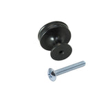 Caja con 25 piezas de Jaladera de Aluminio  S-6386 Negro