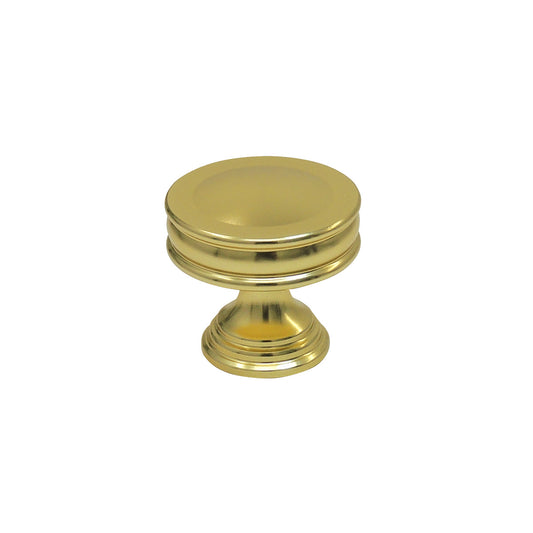 Caja con 25 piezas de Jaladera de Aluminio  S-6386 Dorado