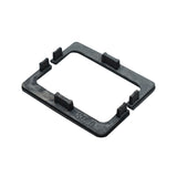 Caja con 20 piezas de Tapa de Aluminio para Perfil Gola Tipo "C" 8020-L Negro Mate