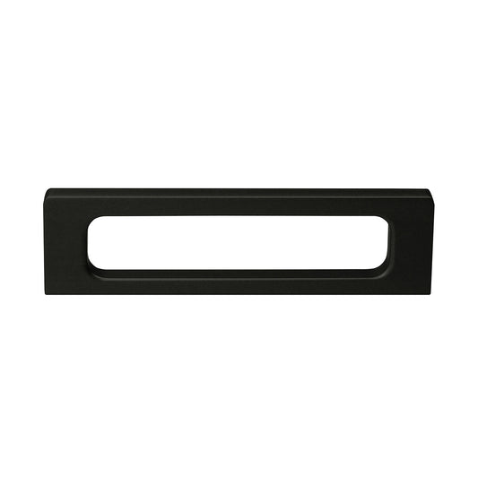 Caja con 25 piezas de Jaladera de Aleación de Aluminio 96 Negro Mate