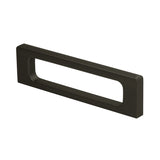 Caja con 25 piezas de Jaladera de Aleación de Aluminio 96 Negro Mate