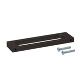 Caja con 25 piezas de Jaladera de Aleación de Aluminio 96 Negro Mate