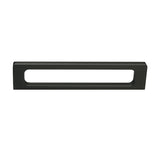 Caja con 25 piezas de Jaladera de Aleación de Aluminio 128 Negro Mate