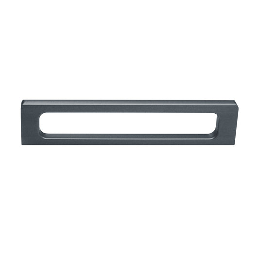 Caja con 25 piezas de Jaladera de Aleación de Aluminio 128 Gris Hierro Mate