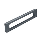 Caja con 25 piezas de Jaladera de Aleación de Aluminio 128 Gris Hierro Mate