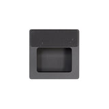 Caja con 25 piezas de Jaladera de Aluminio 45 Negro