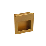 Caja con 25 piezas de Jaladera de Aluminio 45 Dorado