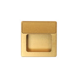 Caja con 25 piezas de Jaladera de Aluminio 45 Dorado