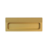 Caja con 25 piezas de Jaladera de Aluminio 120 Dorado