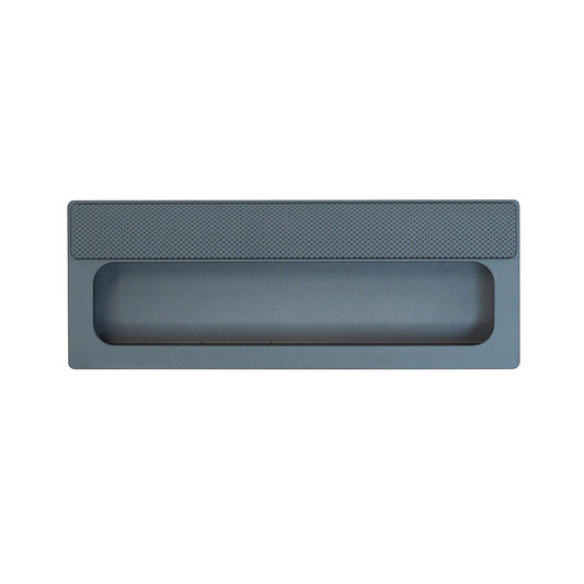 Caja con 25 piezas de Jaladera de Aluminio 120 Gris