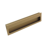 Caja con 25 piezas de Jaladera de Aluminio 176 Latón Antiguo Cepillado