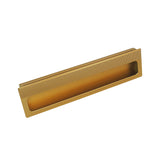 Caja con 25 piezas de Jaladera de Aluminio 176 Dorado