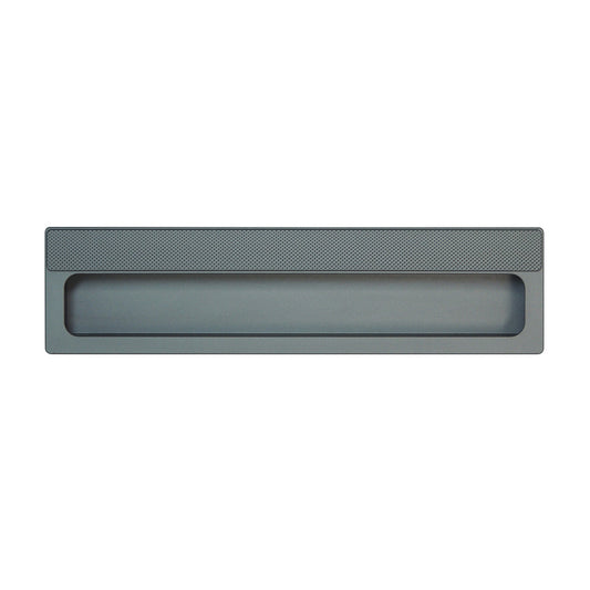 Caja con 25 piezas de Jaladera de Aluminio 176 Gris
