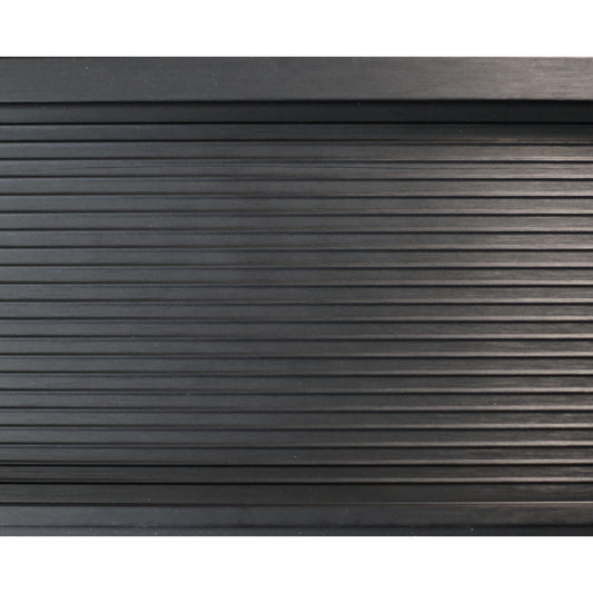 Caja con 20 piezas de Zoclo de Aluminio 10mm x 3000mm S-8348 Negro Mate