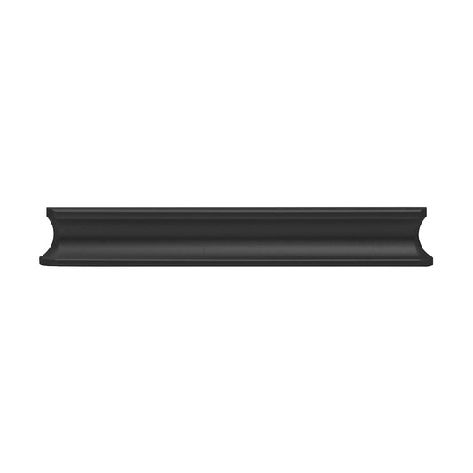 Caja con 25 piezas de Jaladera de Aleación de Aluminio 96 Negro Mate