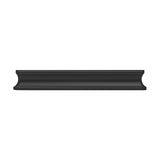 Caja con 25 piezas de Jaladera de Aleación de Aluminio 96 Negro Mate