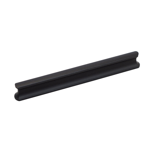 Caja con 25 piezas de Jaladera de Aleación de Aluminio 128 Negro Mate