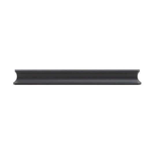 Caja con 25 piezas de Jaladera de Aleación de Aluminio 128 Negro Mate