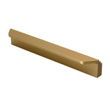 Caja con 25 piezas de Jaladera de Aluminio 96 Latón Antiguo Cepillado