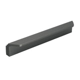 Caja con 25 piezas de Jaladera de Aluminio 96 Gris