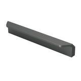 Caja con 25 piezas de Jaladera de Aluminio 96 Gris