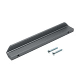Caja con 25 piezas de Jaladera de Aluminio 128 Gris