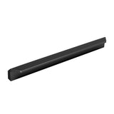 Caja con 25 piezas de Jaladera de Aluminio 160 Negro
