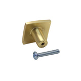 Caja con 25 piezas de Jaladera de Aluminio S-8814 Dorado