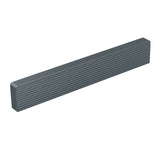 Caja con 25 piezas de Jaladera de Aluminio 96 Gris