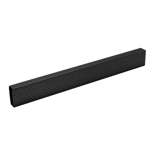 Caja con 25 piezas de Jaladera de Aluminio 128 Negro