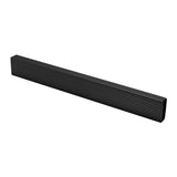 Caja con 25 piezas de Jaladera de Aluminio 128 Negro