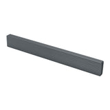 Caja con 25 piezas de Jaladera de Aluminio 128 Gris