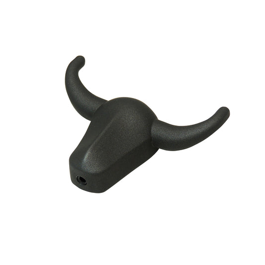 Caja con 25 piezas de Perchero de Aleación de Zinc S-9553 Negro Perla