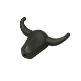 Caja con 25 piezas de Perchero de Aleación de Zinc S-9553 Negro Perla